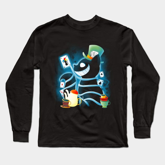 Cheshire Long Sleeve T-Shirt by Vallina84